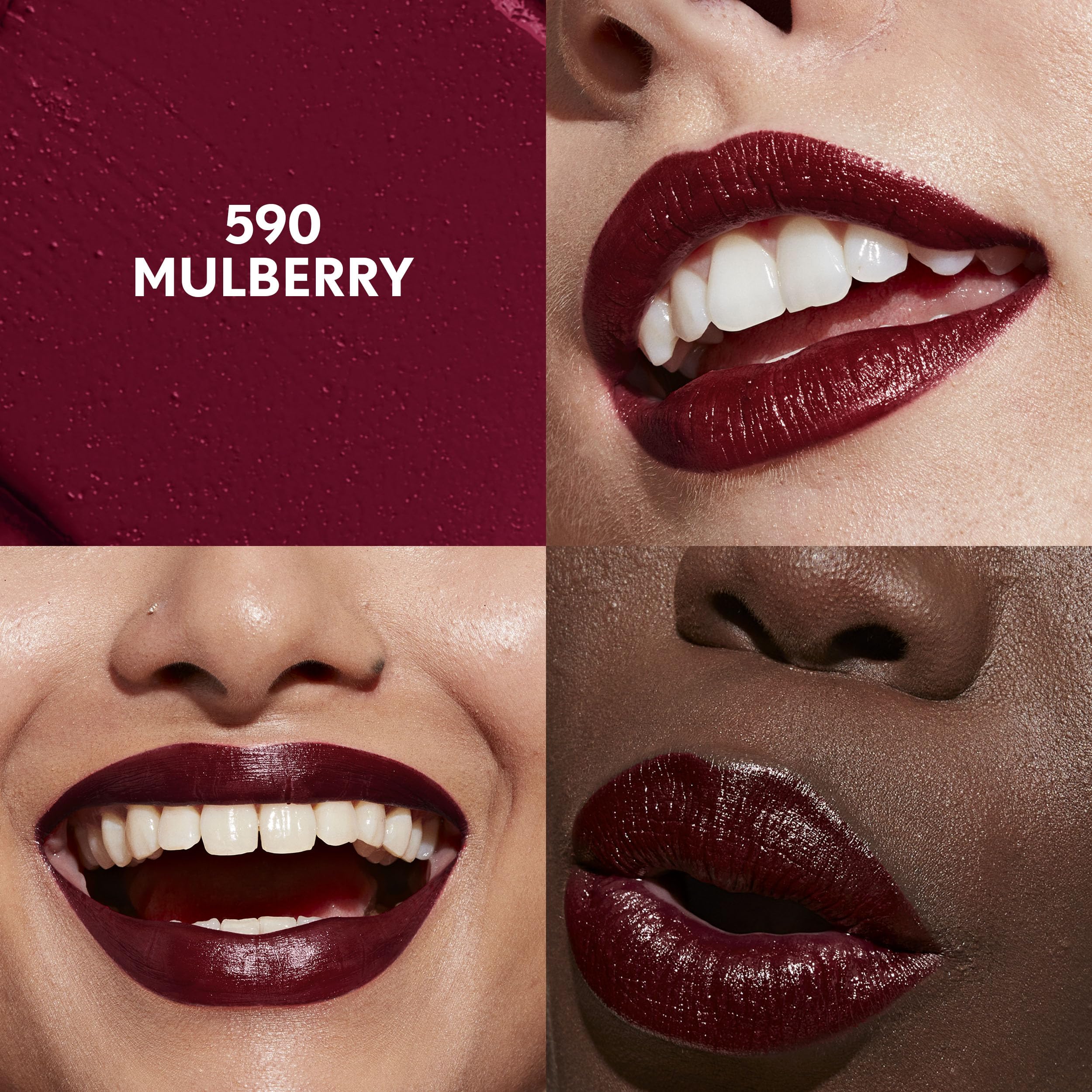 CoverGirl Clean Lip Color application close-up shows smooth, non-feathering coverage.