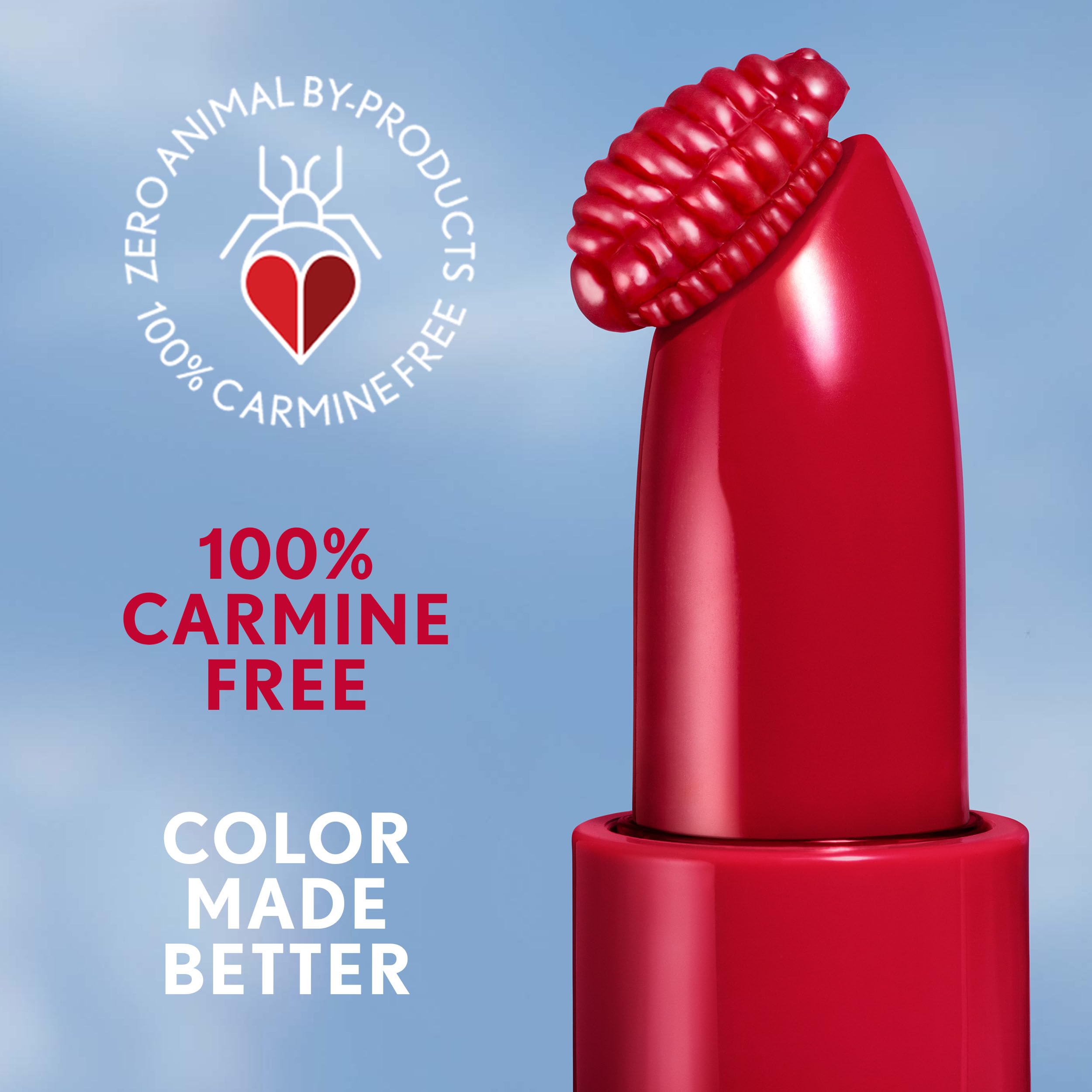 CoverGirl Clean Lip Color Crema provides all-day hydration for lips.