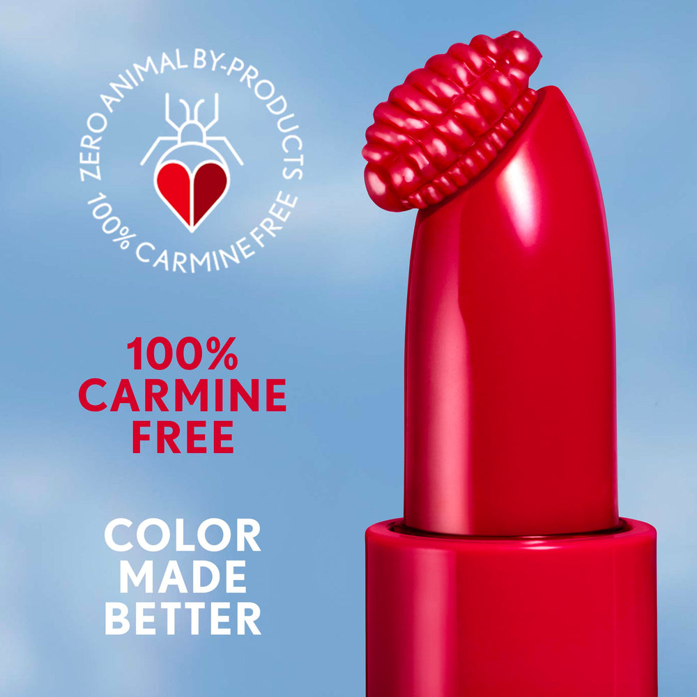 CoverGirl Clean Lip Color fragrance-free label supports sensitive-skin users.
