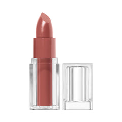 CoverGirl Clean Lip Color Maple Glaze swatches show rich satin shade across skin tones for everyday wear