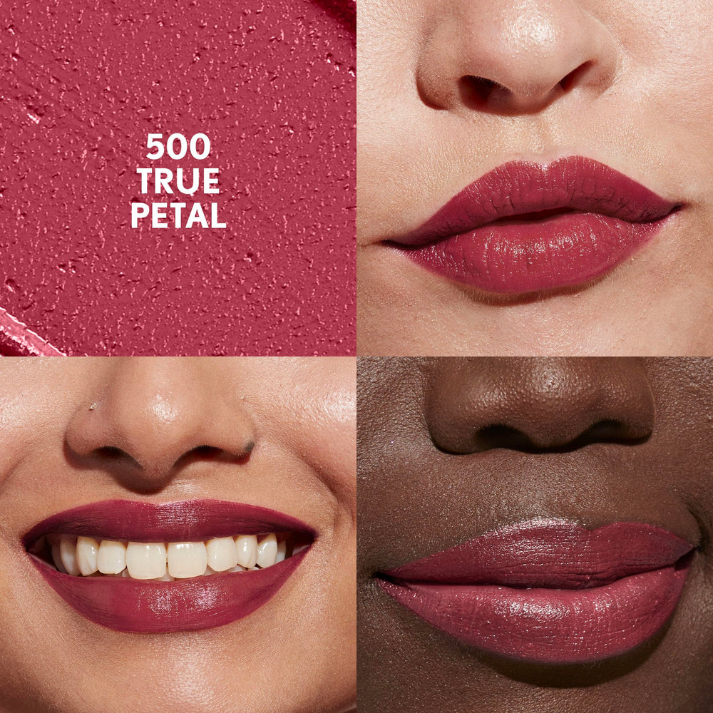 CoverGirl Clean Lip Color tube closeup reveals creamy texture for smooth lips.