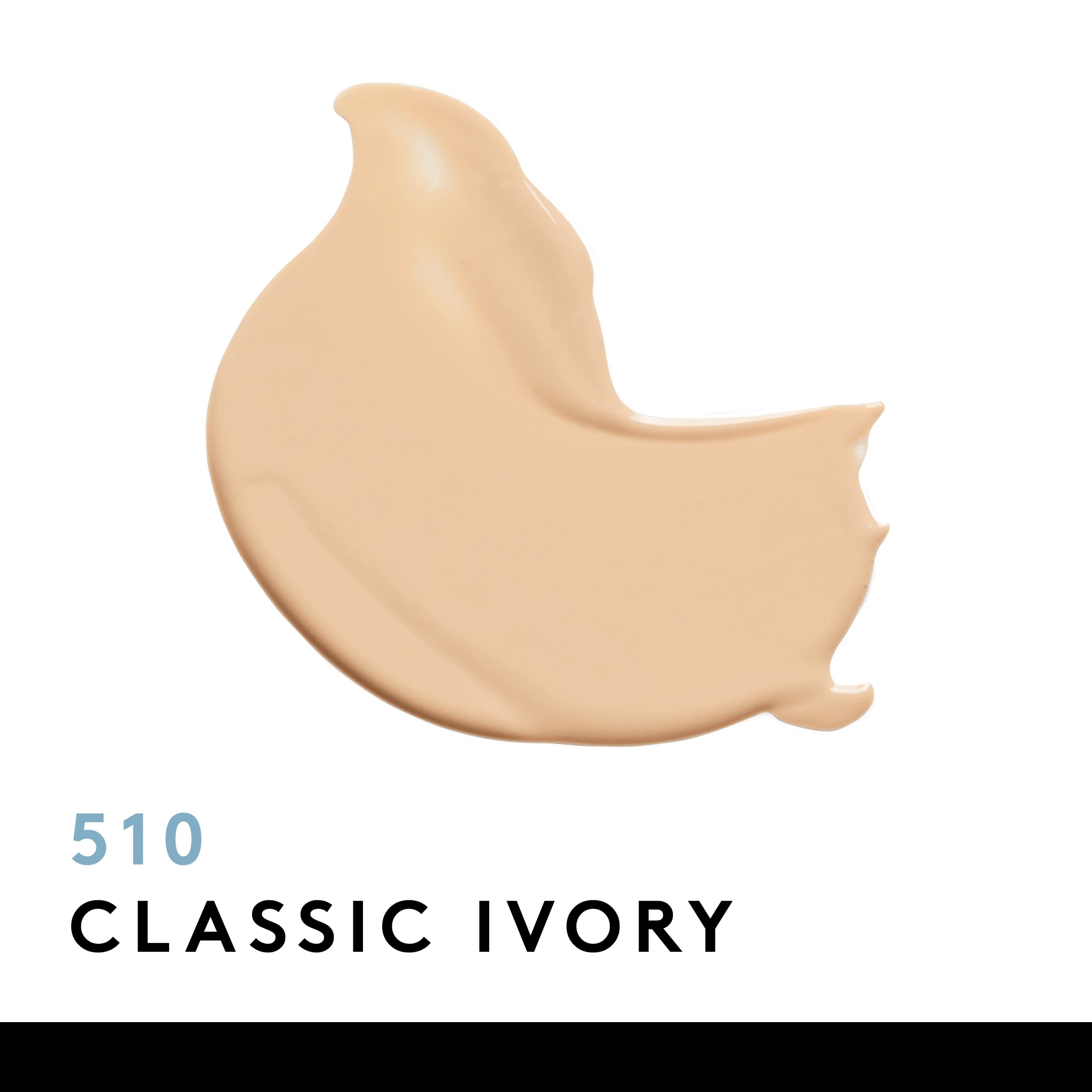 COVERGIRL Clean Matte Liquid Foundation swatches reveal natural matte finish.