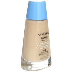 CoverGirl Clean Oil Control Liquid Makeup swatches Buff Beige 525 for true shade matching