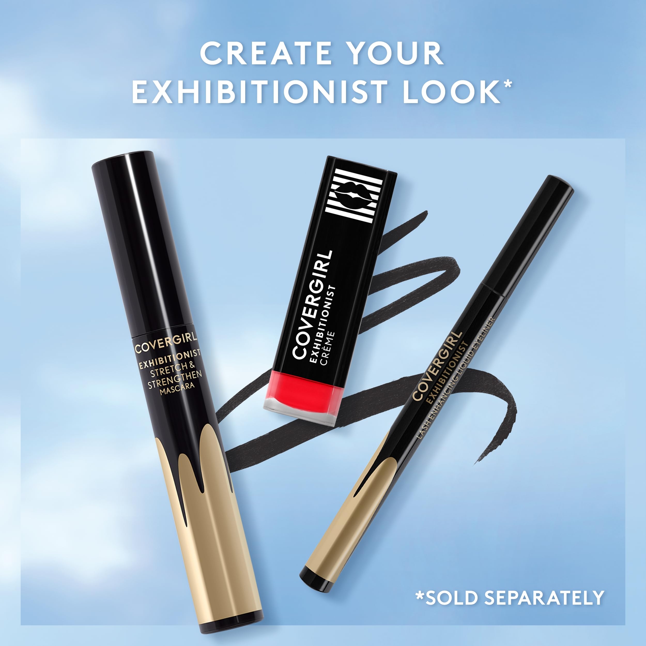 Muestra COVERGIRL Exhibitionist Cream Lipstick Rose Paradise en labios con acabado suave.
