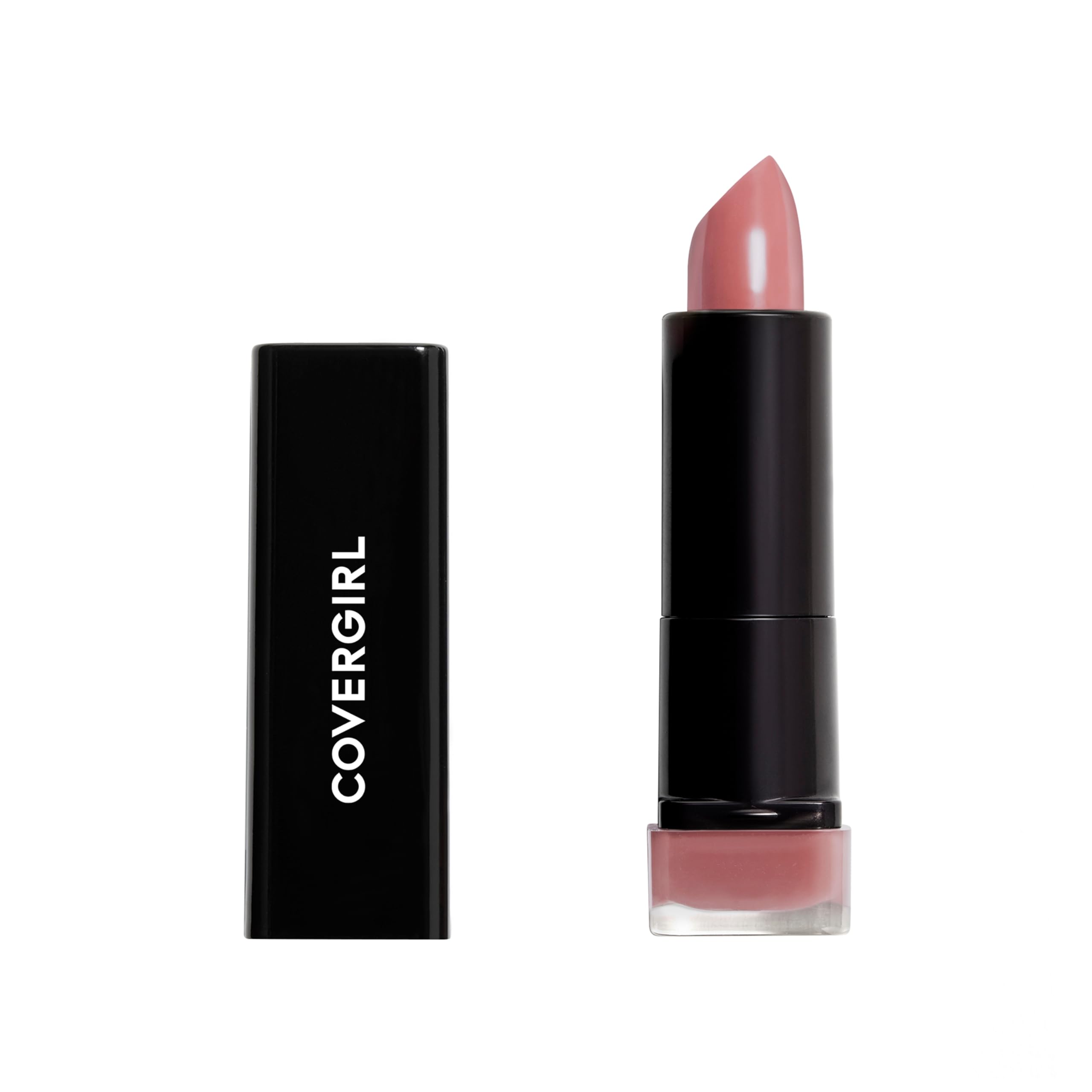 COVERGIRL Exhibitionist Lipstick Sultry Sienna 250 tube delivering bold color for day or night.