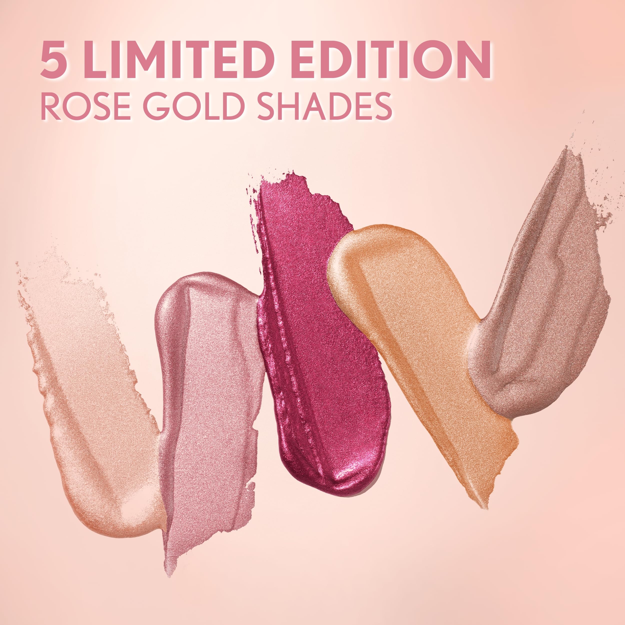 CoverGirl Exhibitionist paleta rosa dorado, 5 tonos para looks variados