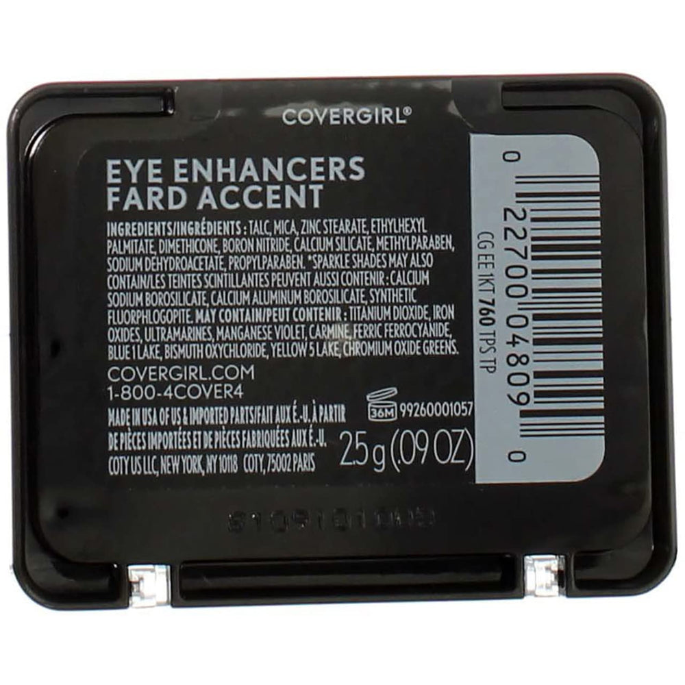 CoverGirl Eye Enhancers 1 Kit Shadow Taupe tones suit many skin tones for natural to defined creases.