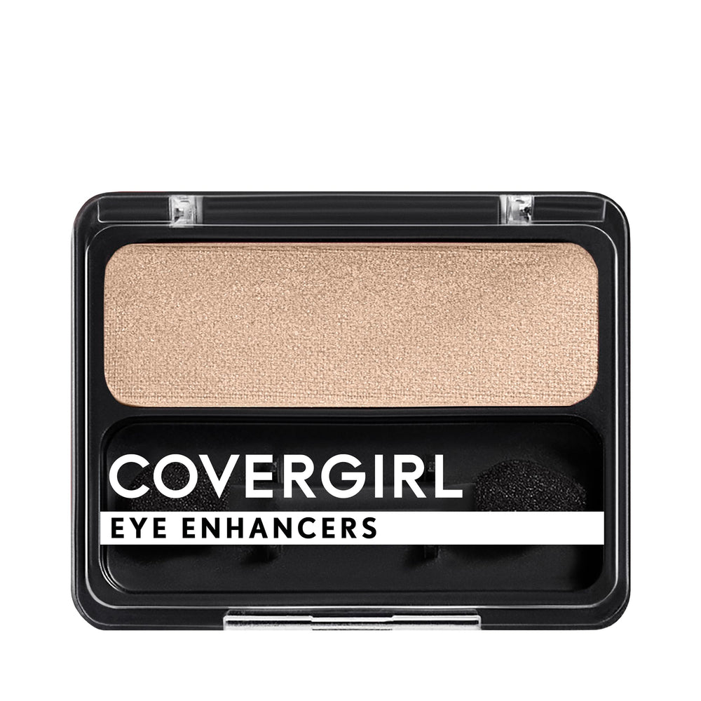 CoverGirl Eye Enhancers 1Kit palette closeup with silky blendable texture.