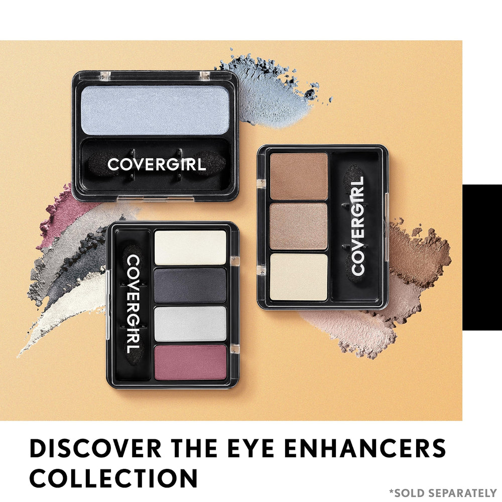 CoverGirl Eye Enhancers application-demo showcasing smooth sweep on eyelid.