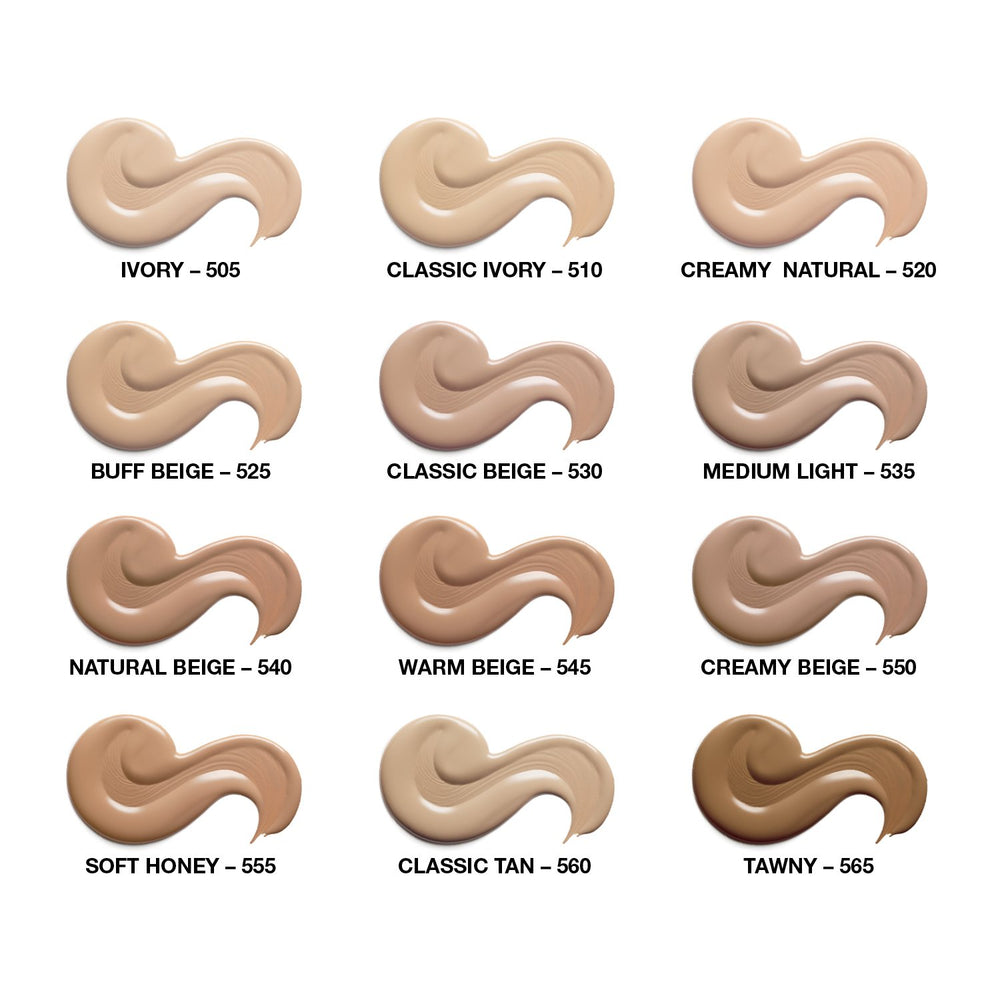 CoverGirl foundation tested for sensitive skin with non-irritating formula.