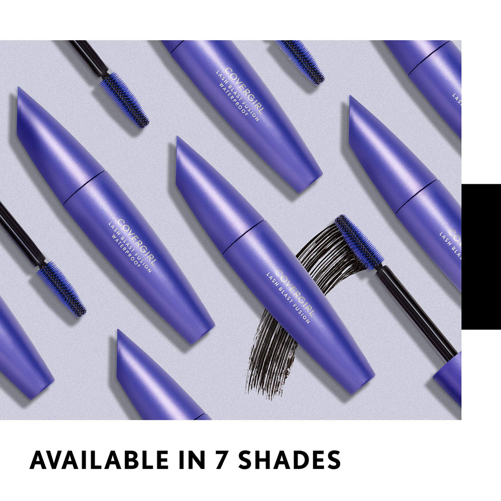 CoverGirl Lash Blast Amplify primer bottle with nourishing oils ready to prime lashes for smoother mascara