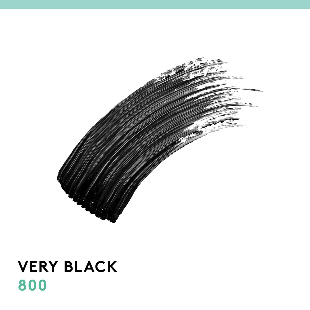 CoverGirl Lash Blast Clean Mascara brush detail showing waterproof, smudge-proof finish