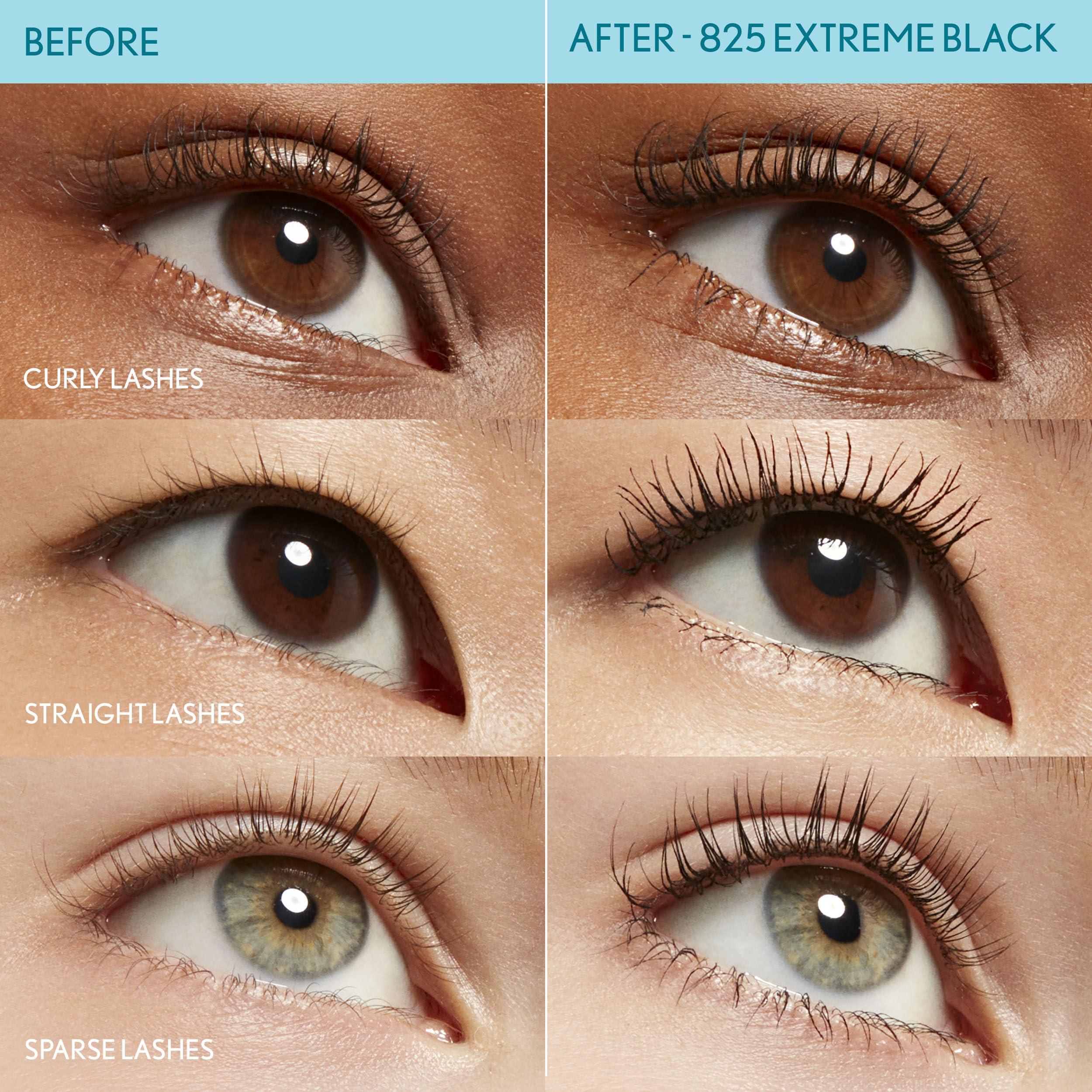 COVERGIRL Lash Blast Cleantopia waterproof formula demonstrating long-lasting wear