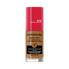 Covergirl Outlast Extreme Wear foundation tube delivers long lasting full coverage.