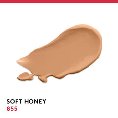 Covergirl Outlast Extreme Wear swatches in Soft Honey showcasing natural shade match.