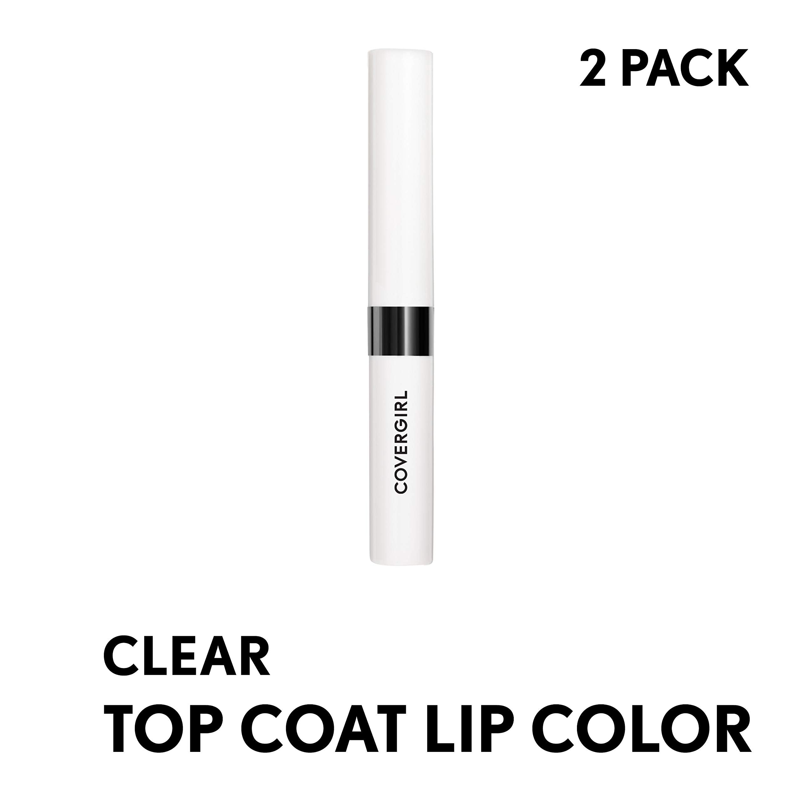 CoverGirl Outlast clear top coat adds brilliant shine while protecting color.