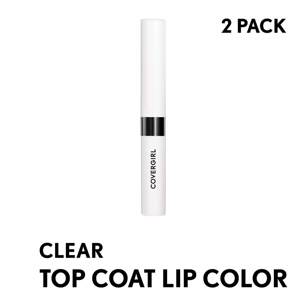 CoverGirl Outlast clear top coat adds brilliant shine while protecting color.