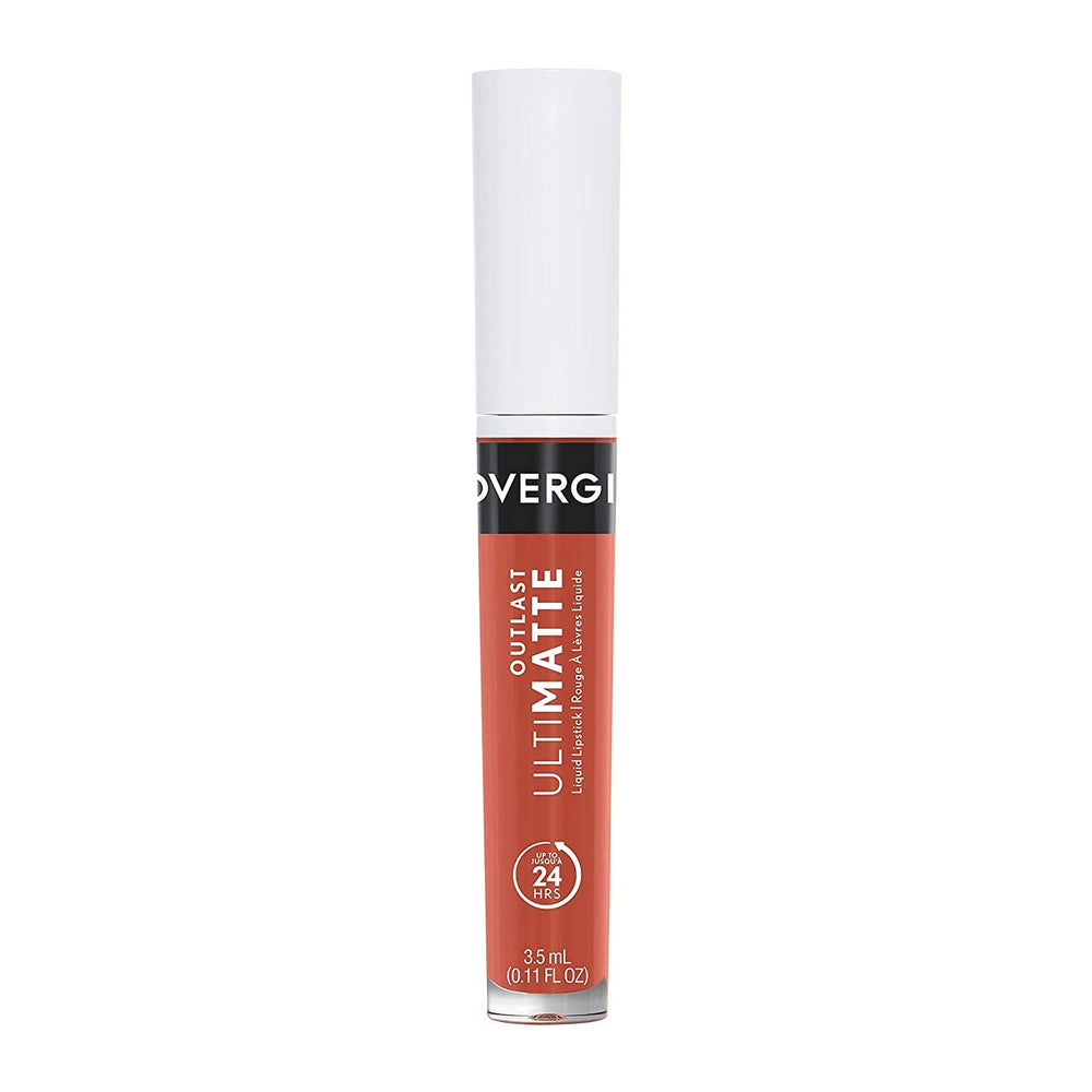 CoverGirl Outlast Ultimatte applicator close-up highlights precise, single-swipe application.
