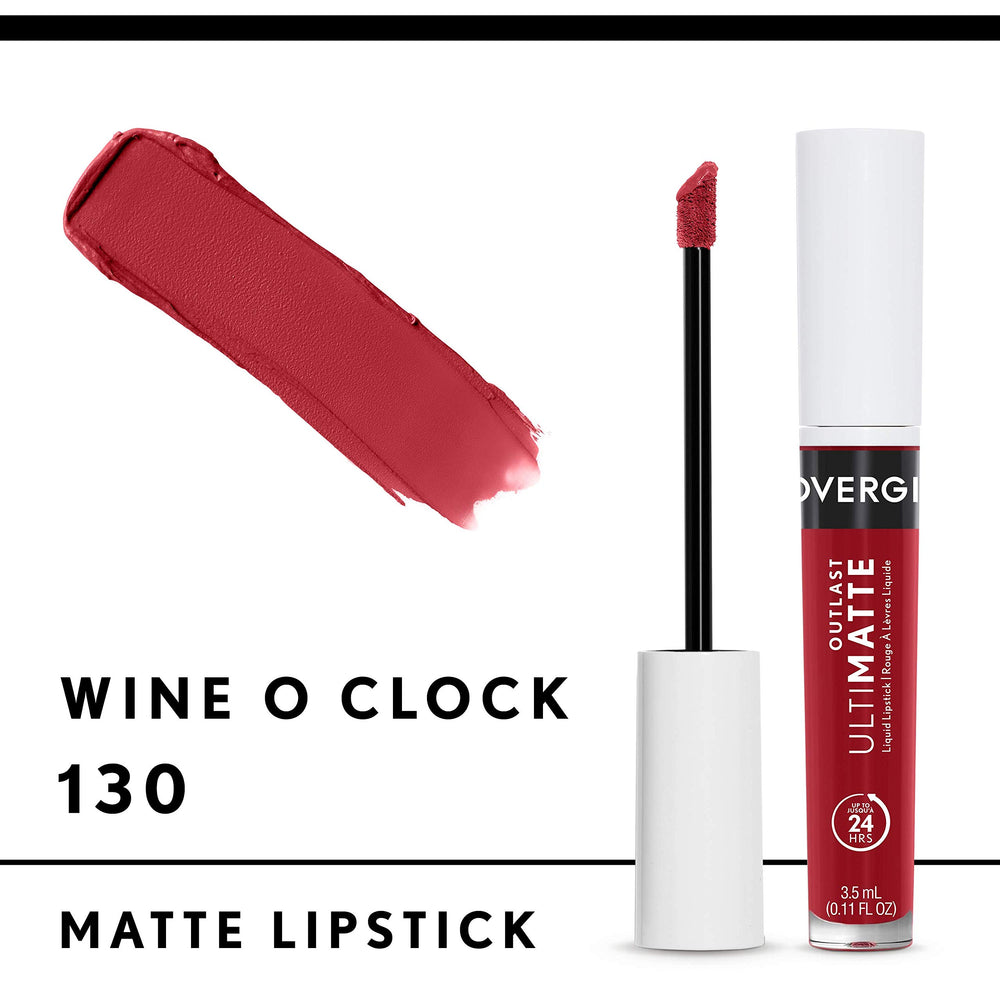 CoverGirl Outlast Ultimatte Wine O'Clock unique applicator delivers smooth, mess-free application.
