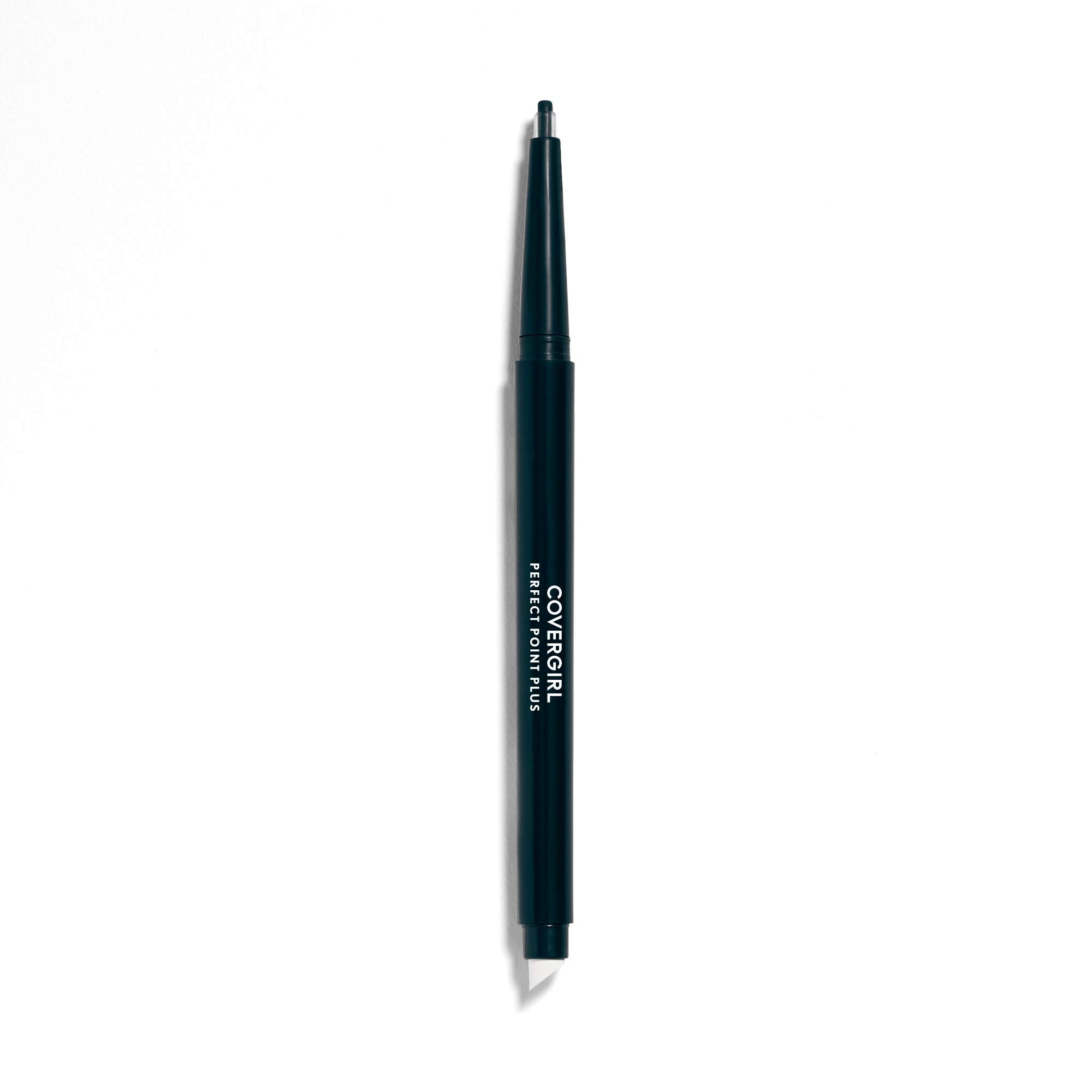 CoverGirl Perfect Point Plus Eyeliner packaging showcases sleek design for quick everyday application