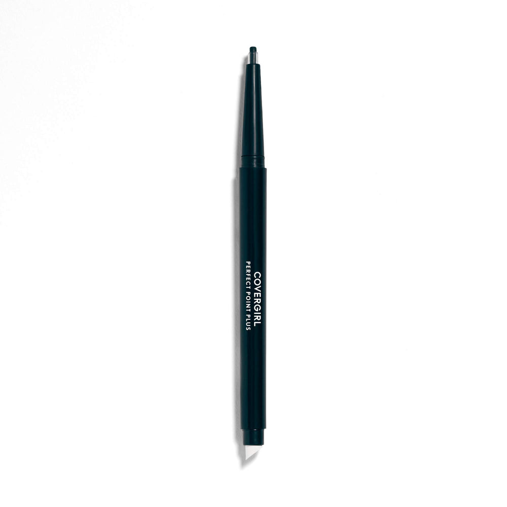 CoverGirl Perfect Point Plus Eyeliner packaging showcases sleek design for quick everyday application