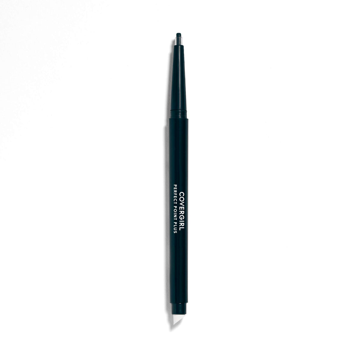 CoverGirl Perfect Point Plus Eyeliner packaging showcases sleek design for quick everyday application