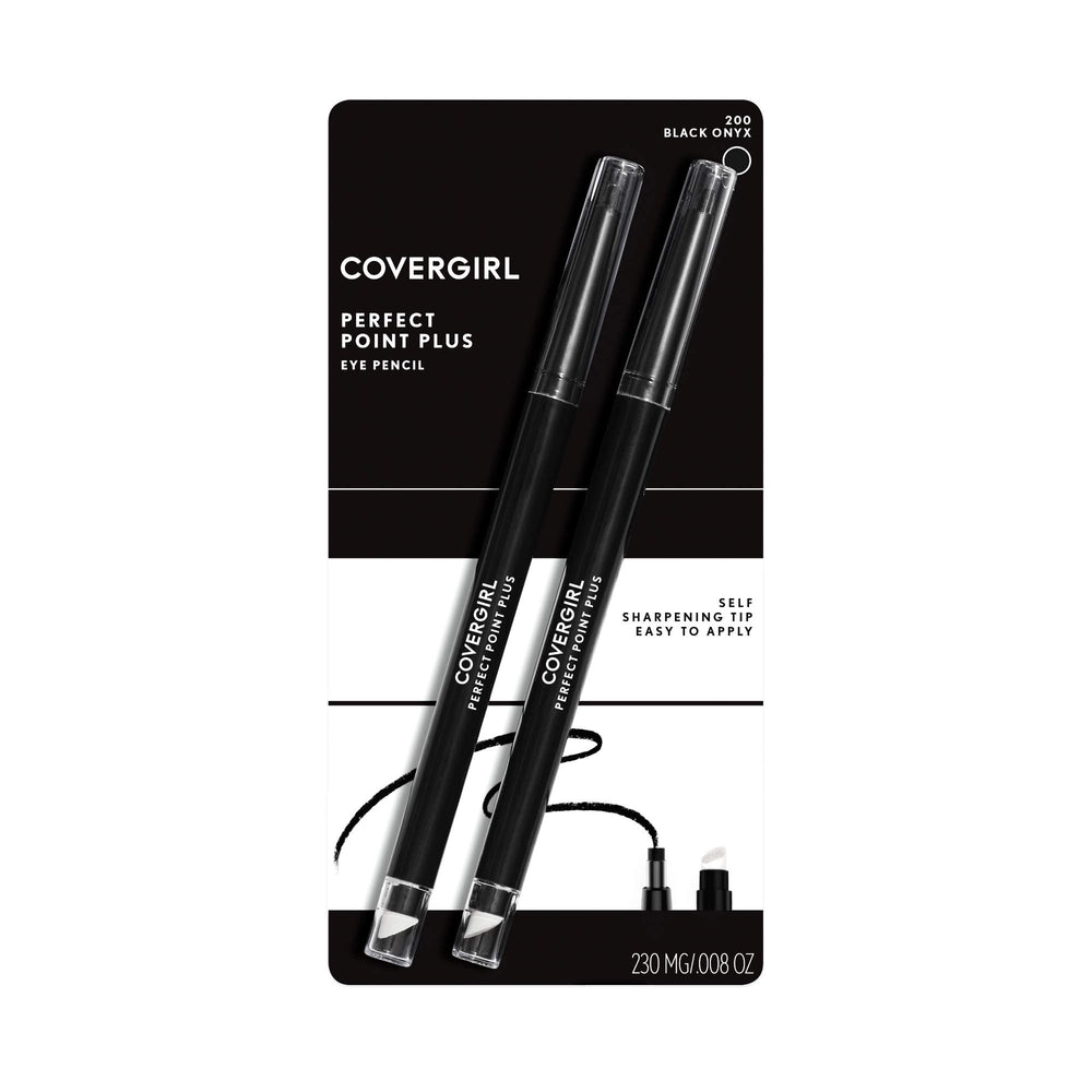 CoverGirl Perfect Point Plus Eyeliner tip close-up showing micro-fine precision for crisp lines