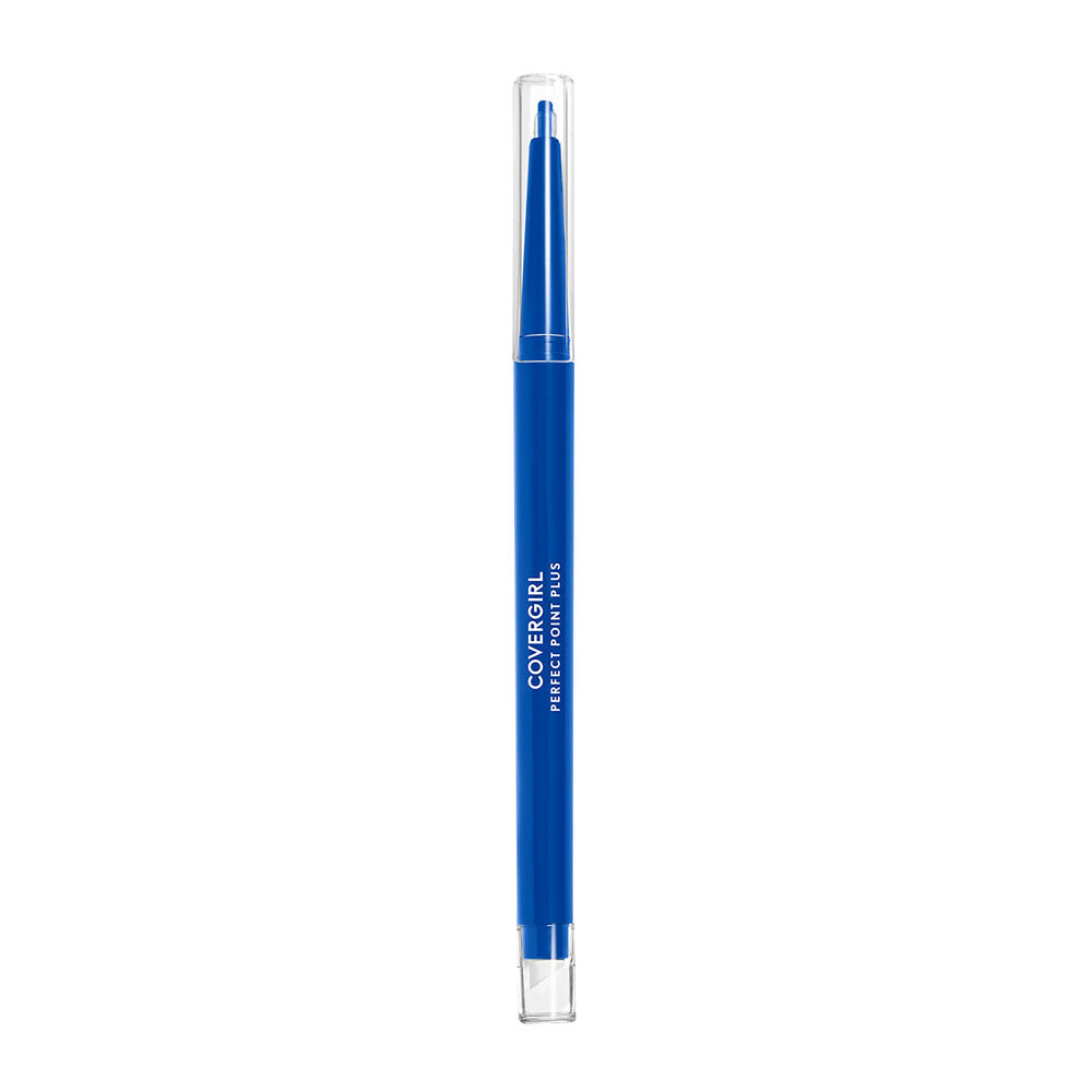 CoverGirl Perfect Point Plus self-sharpening tip closeup demonstrates easy maintenance between uses.