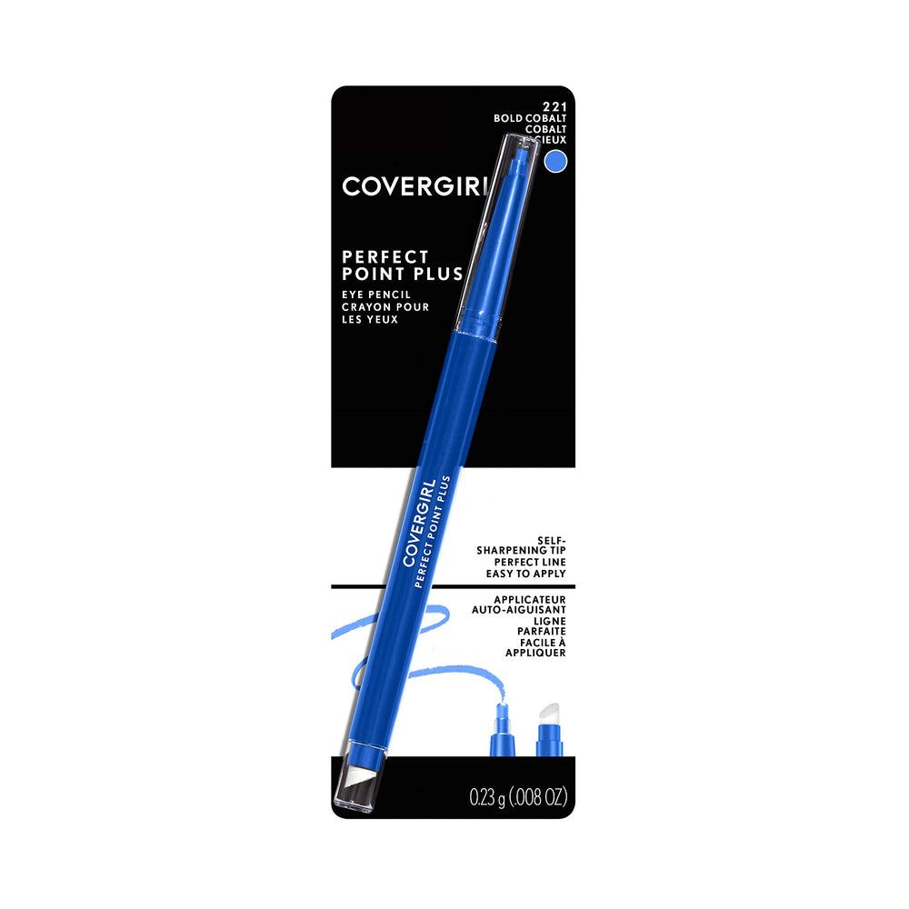 CoverGirl Perfect Point Plus smudger tip blending for a soft, smoky eye look.