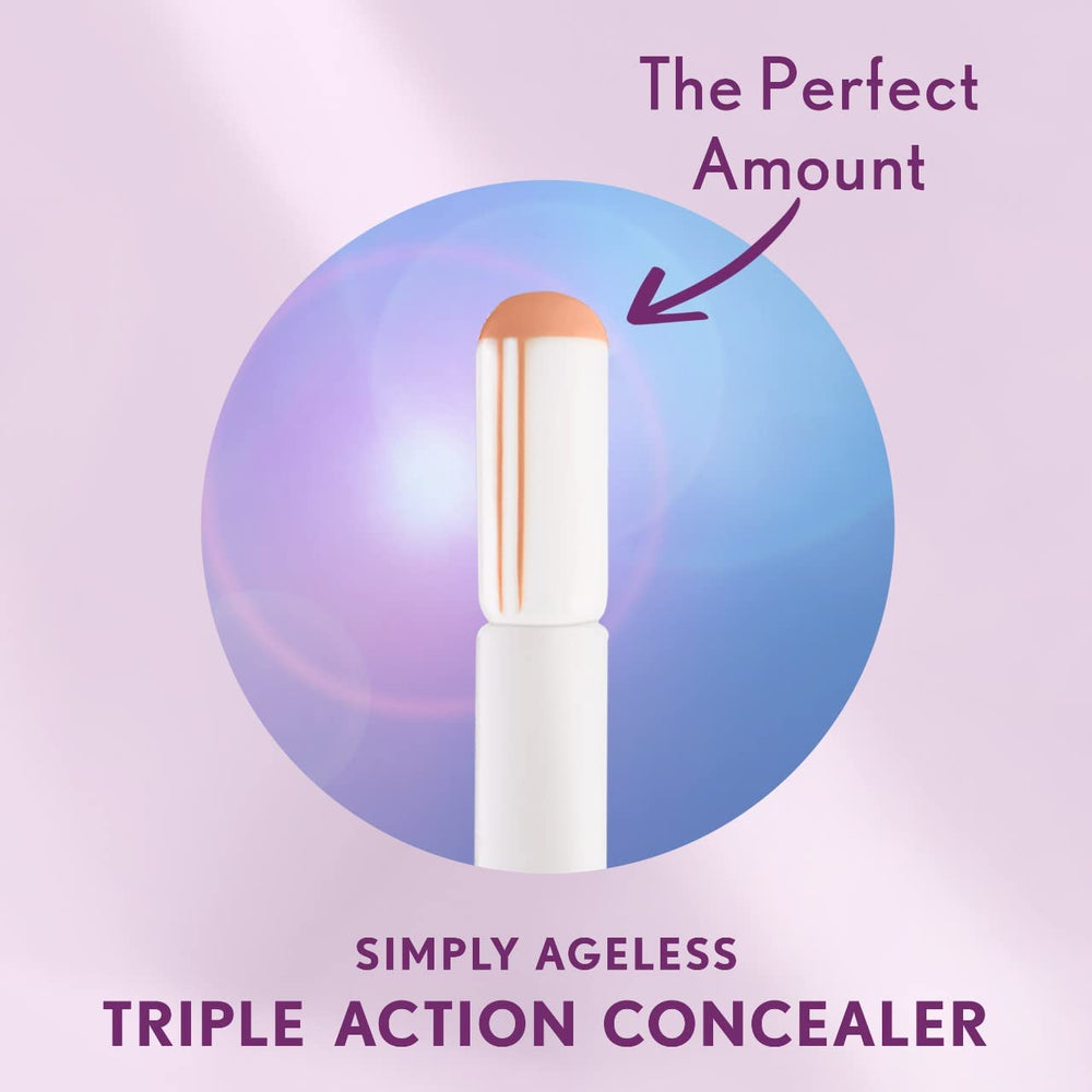 COVERGIRL Simply Ageless formula is suitable for all skin types.