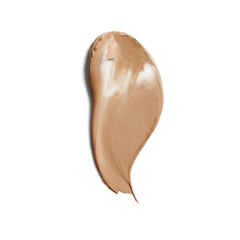 CoverGirl Simply Ageless foundation primed-face swatch shows hydration and smoothness.