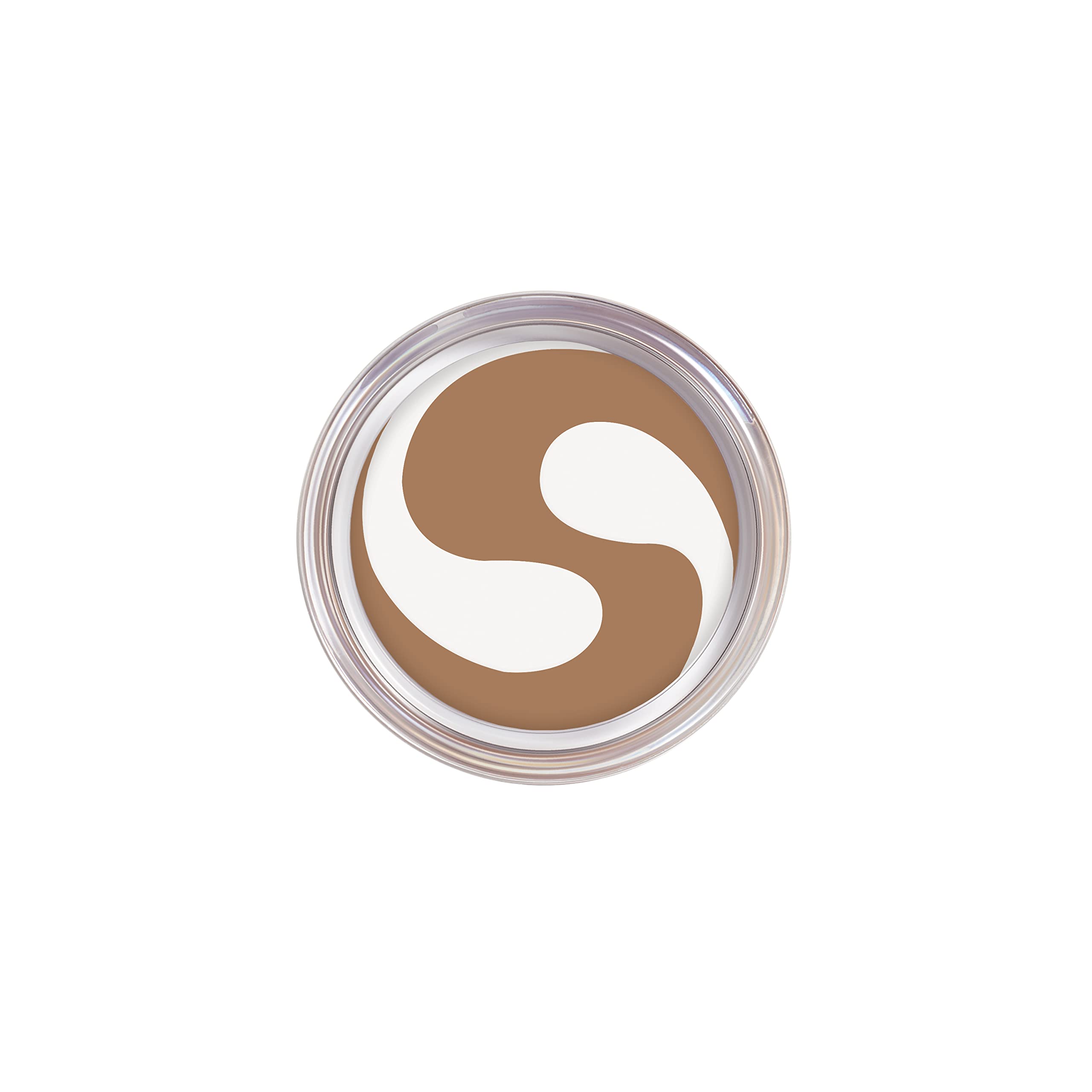 CoverGirl Simply Ageless foundation swatch on skin highlights hydration and even tone.