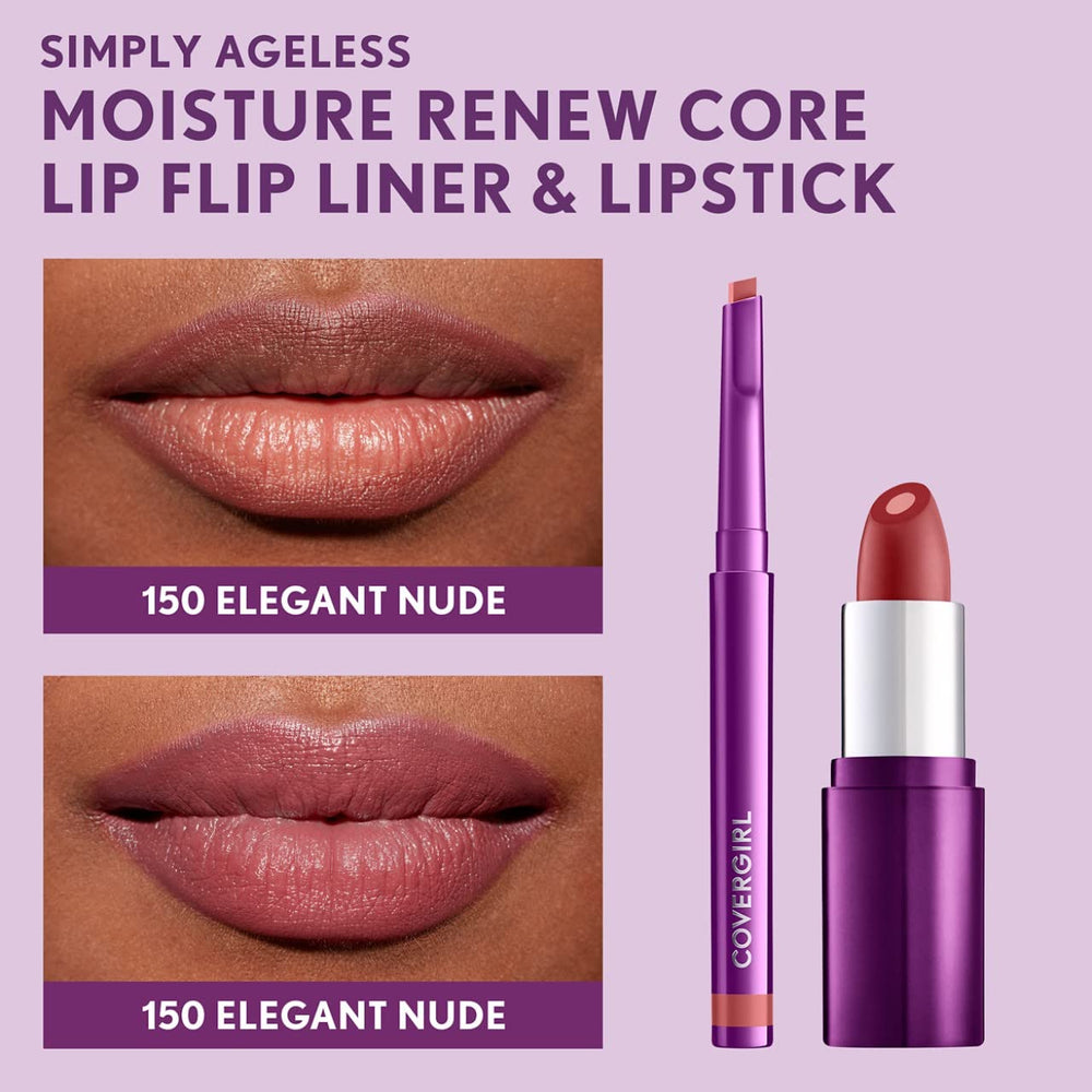 CoverGirl Simply Ageless Lip Flip Liner no sharpener needed for easy daily use