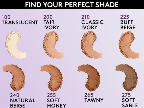 CoverGirl Simply Ageless pressed powder applied for on-the-go touch-ups and matte finish.