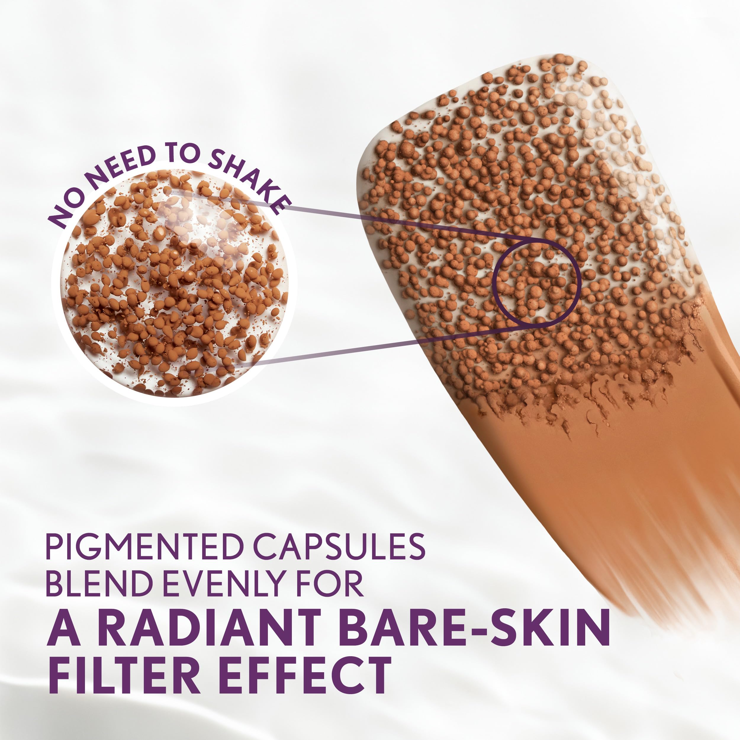 Covergirl Simply Ageless vegan ingredients label on packaging.