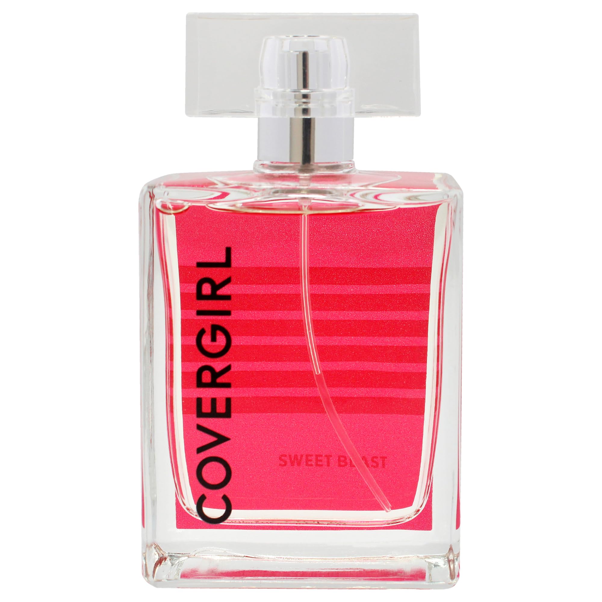 COVERGIRL Sweet Blast fragrance bottle closeup showing premium design.