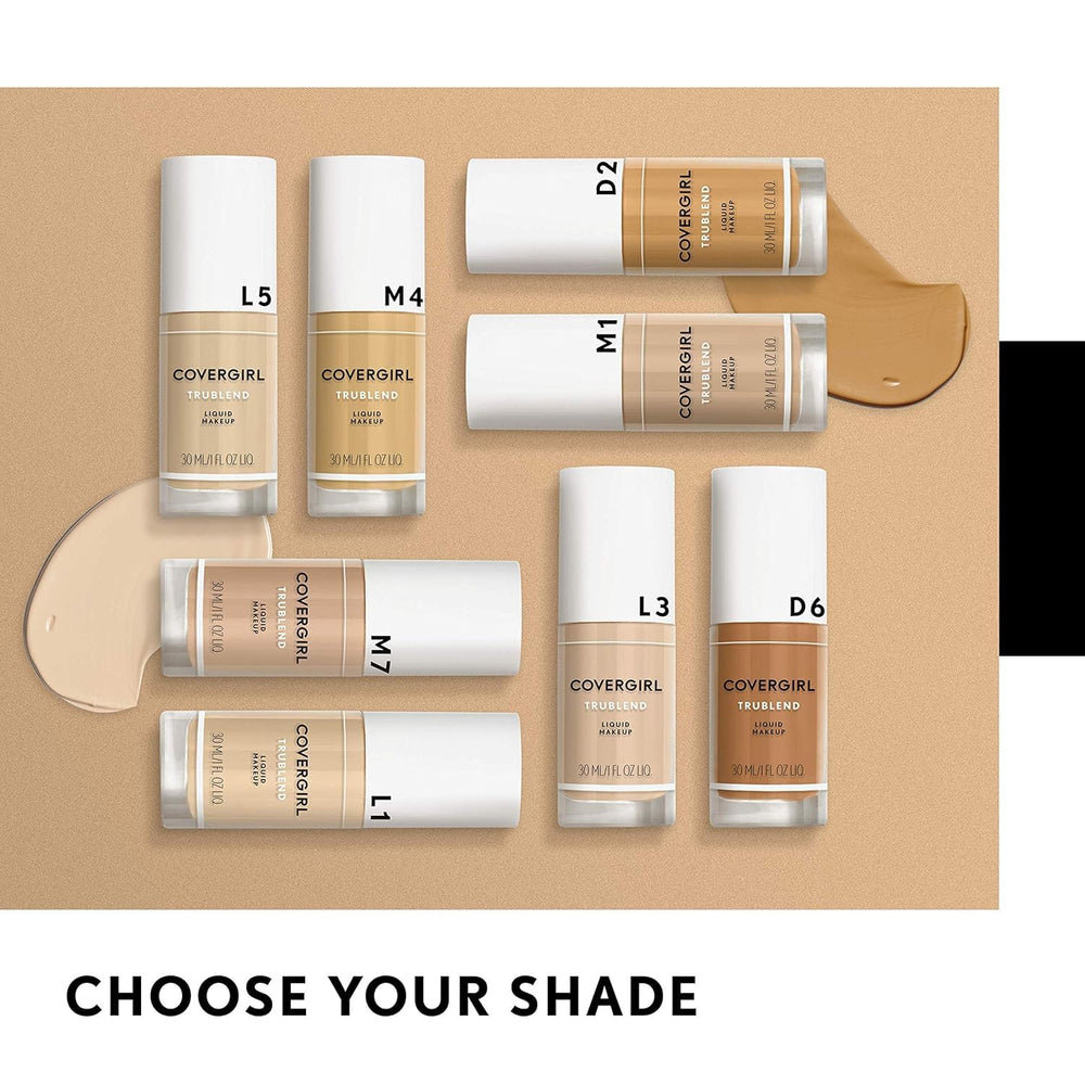 COVERGIRL truBLEND packaging variations across regions or shipments
