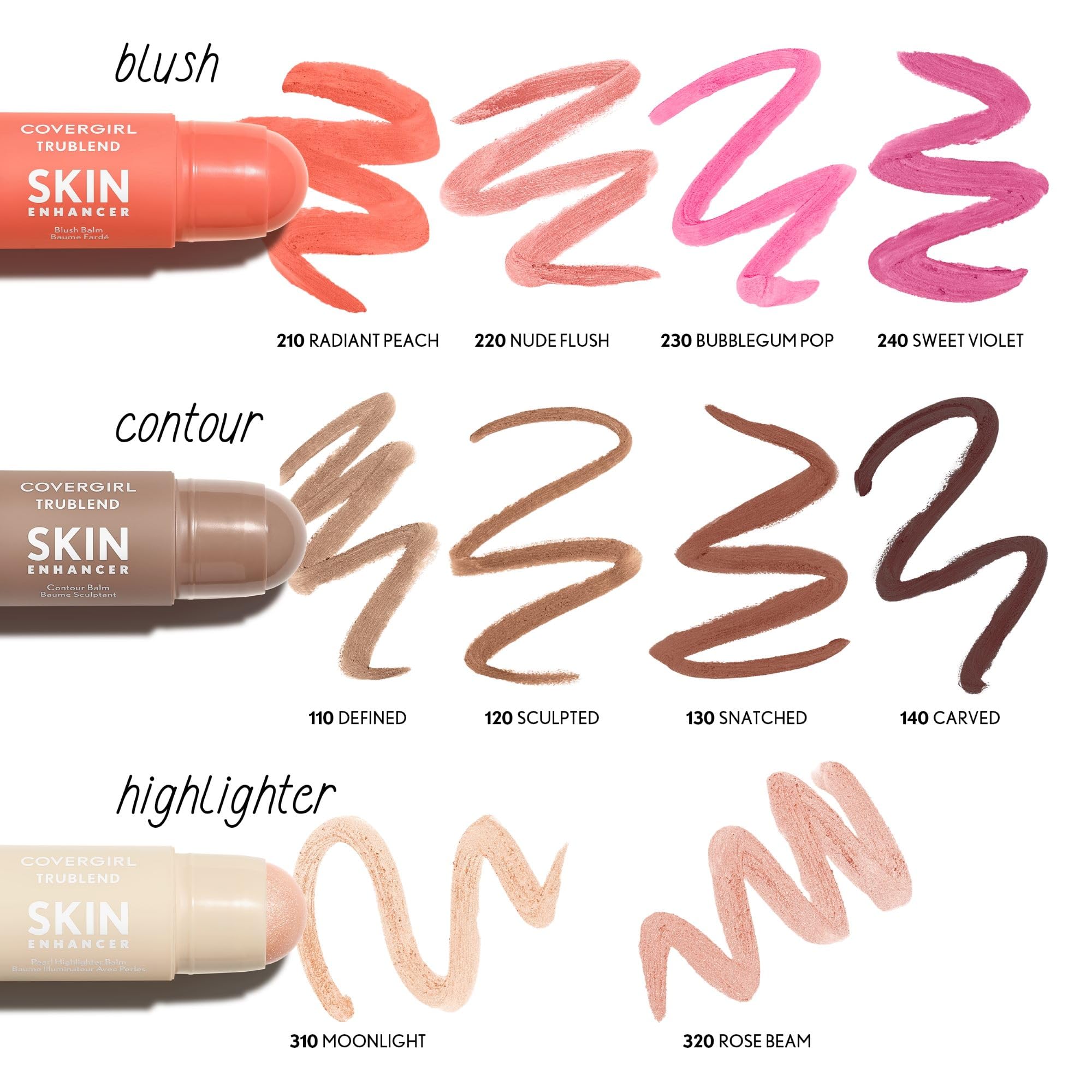 CoverGirl Trublend balm texture close-up reveals creamy, weightless feel