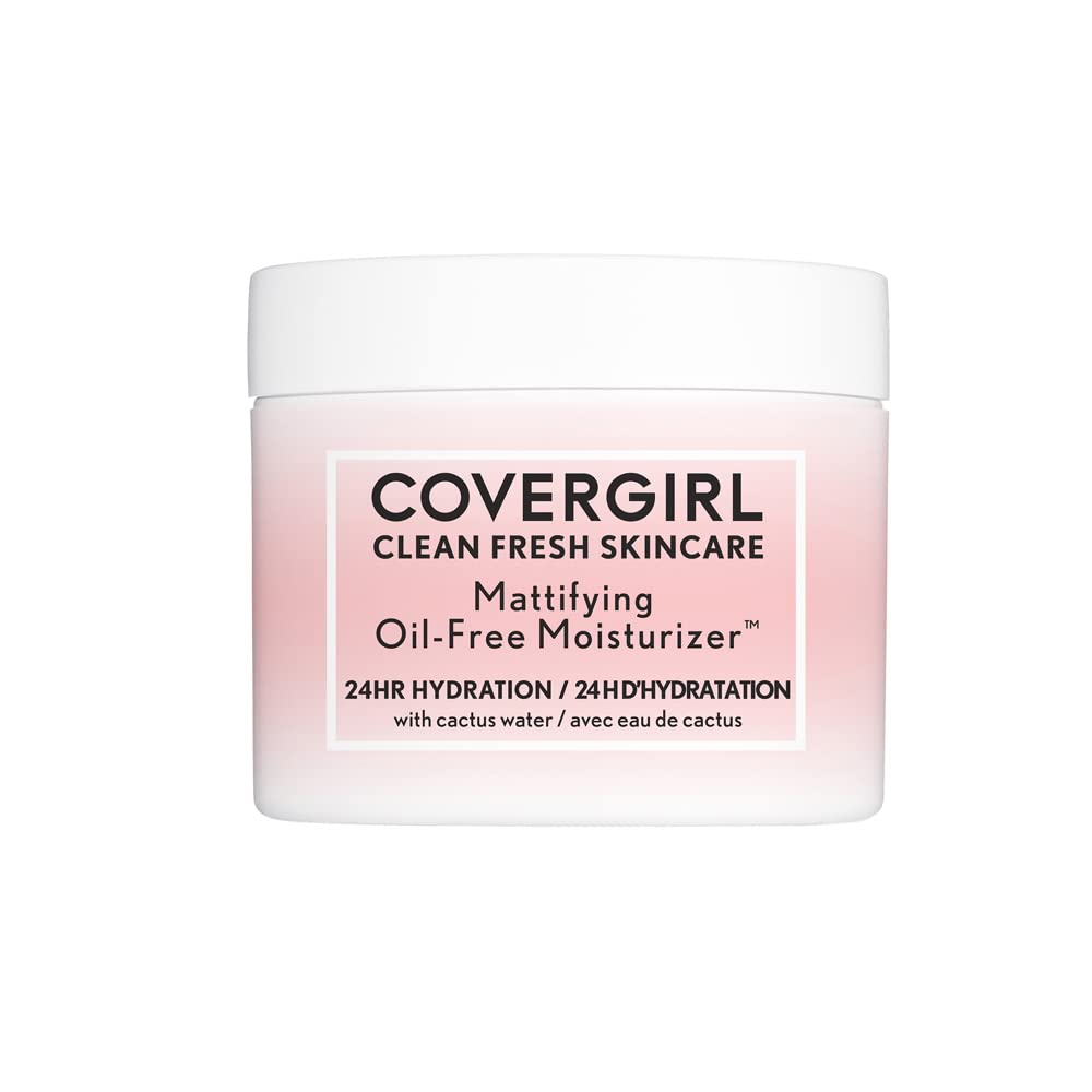 CoverGirl vegan label on packaging signals plant-based formulation.