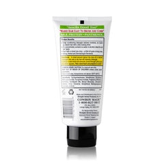 Cowboy Magic Detangler & Shine close-up shows glossy tangle-free hair after brushing.