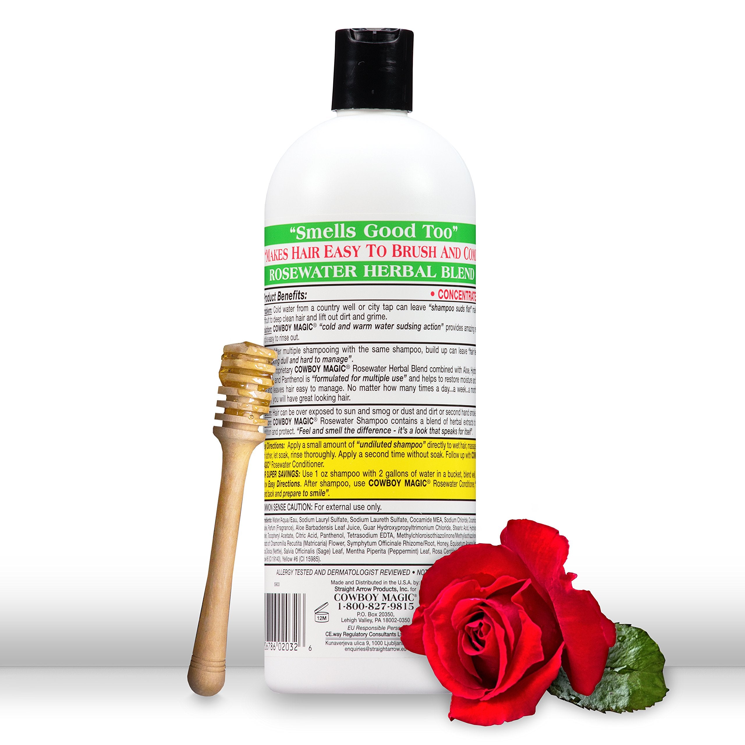 Cowboy Magic Shampoo lather closeup emphasizing rich suds and natural shine.