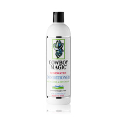 Cowboy Magic trio on shelf showing full product line for grooming.