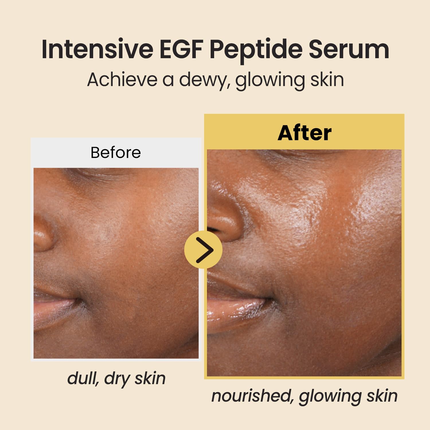 coxir Intensive EGF Peptides Serum pump-dispense, enabling quick, clean daily applications.