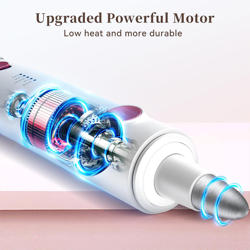 CoziBB electric nail drill 8-in-1 kit with multiple drill bits.