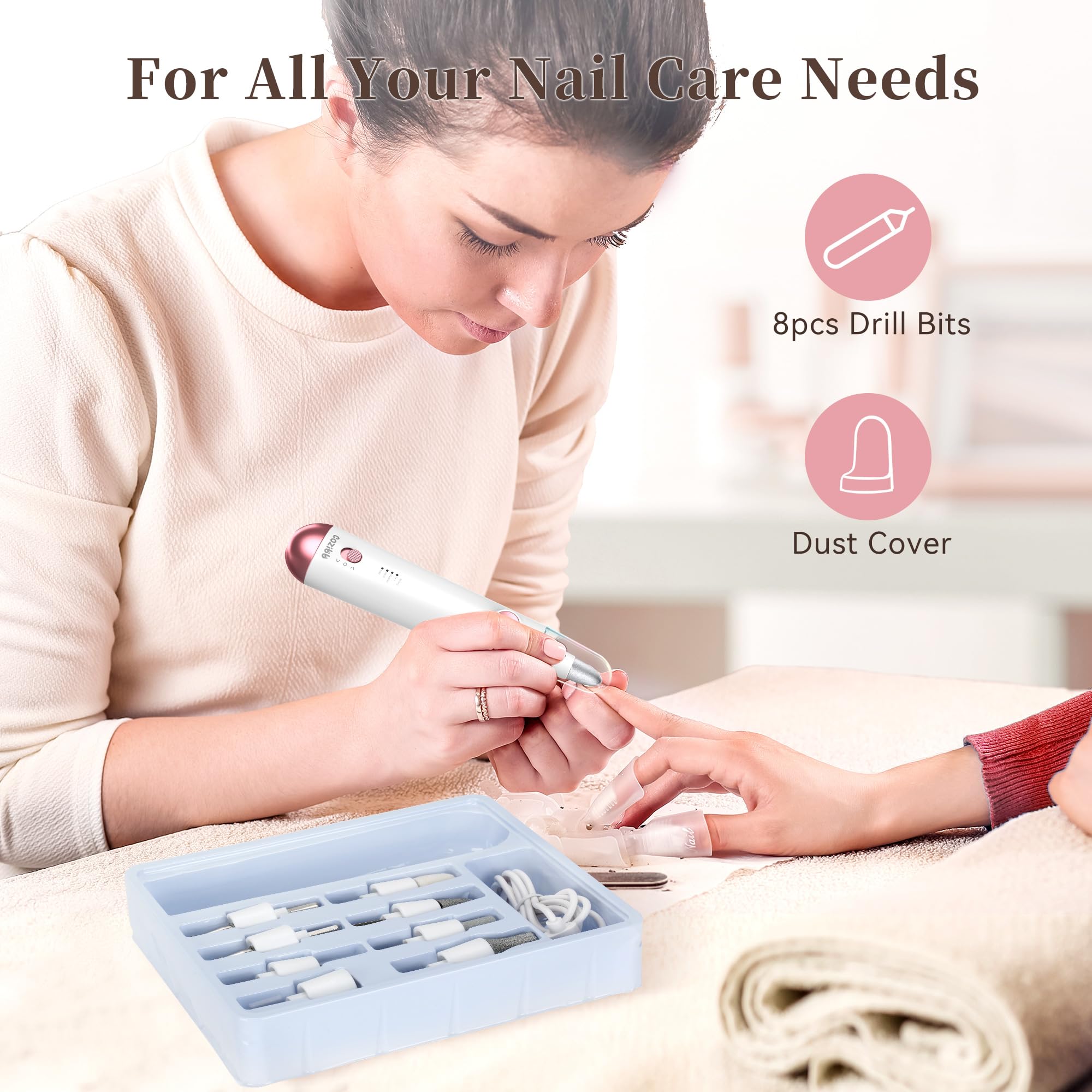 CoziBB portable cordless tool ideal for travel and touch-ups.
