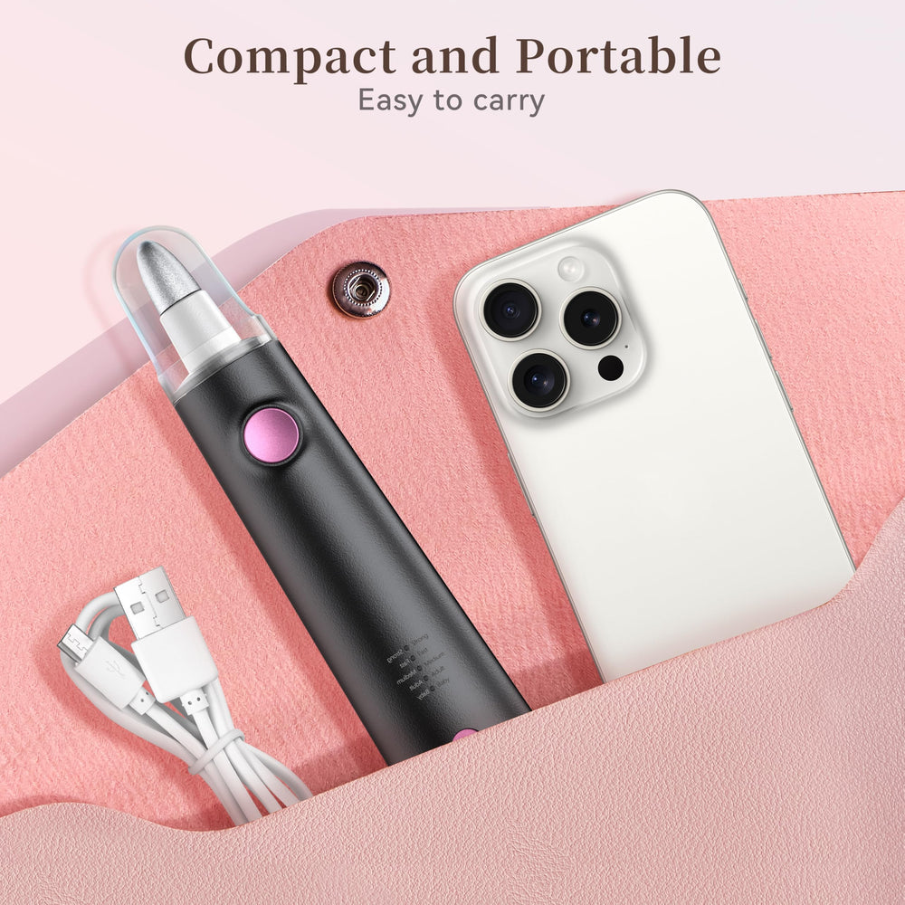 CoziBB ergonomic nail drill design for comfortable handling.