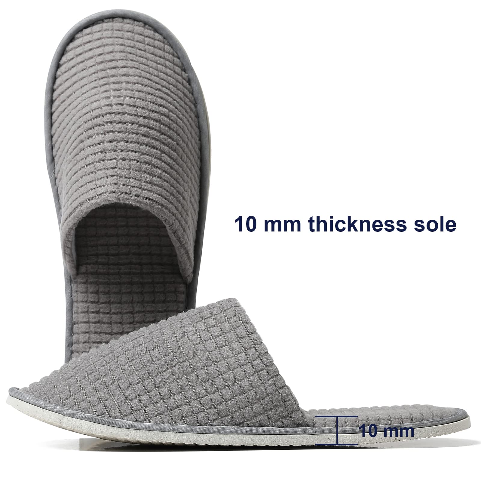 COZYAREA SPA unisex size closeup demonstrates 11.4 x 4.3 inch fit.