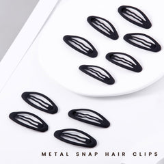Cptots oval snap clip on bun demonstrates versatile hold for updos