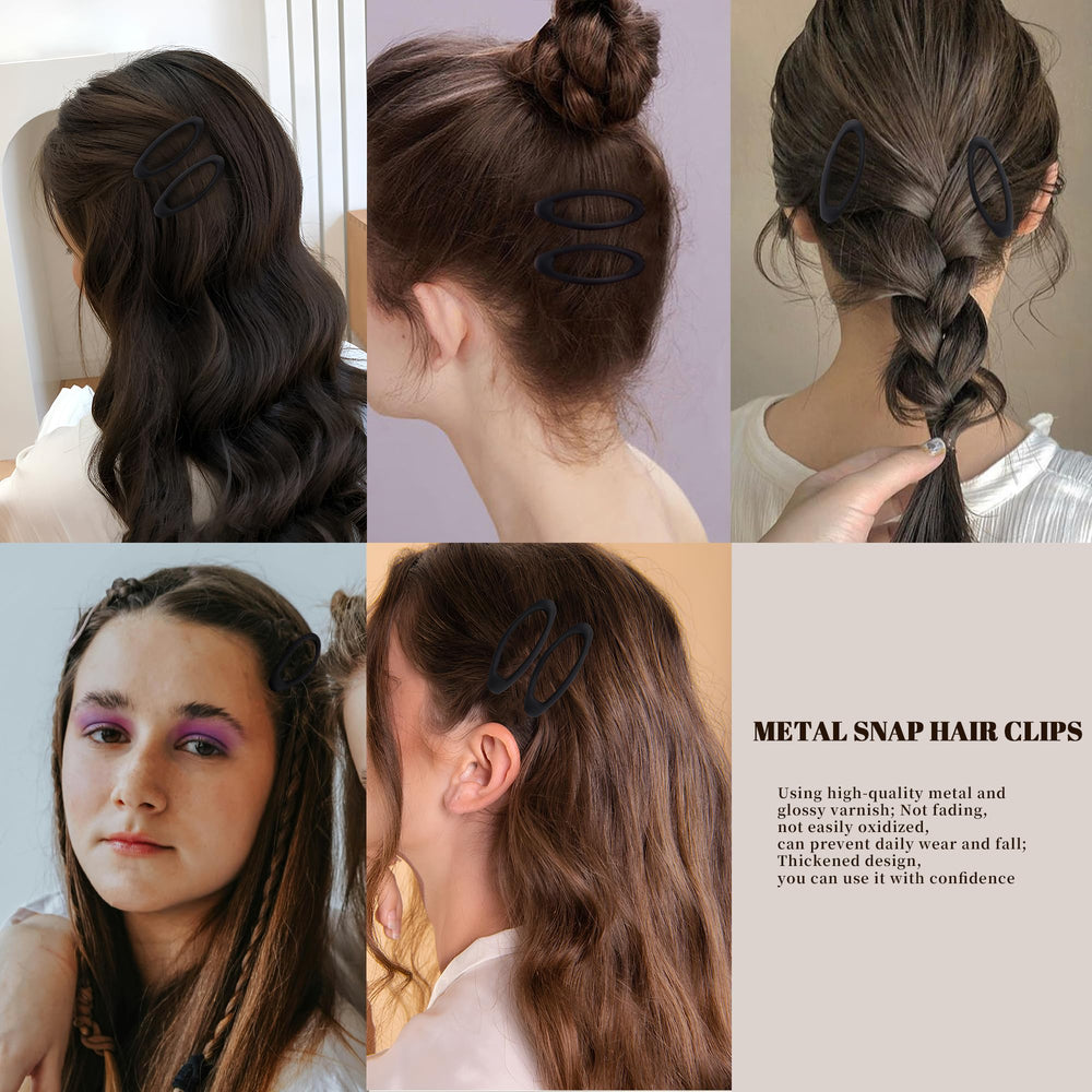 Cptots oval snap clip set enables easy daily styling on the go