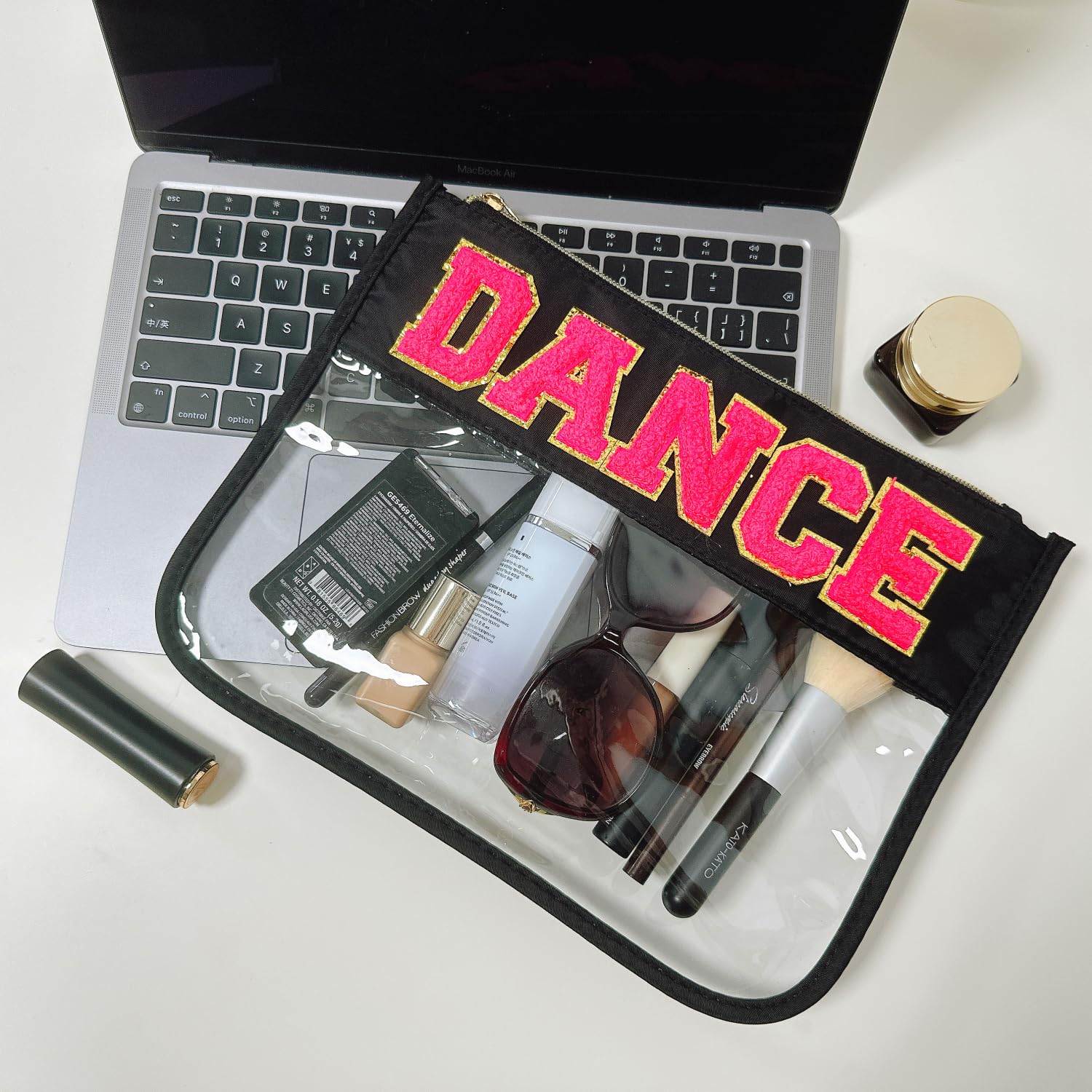 Cqoogrlx size 11.6 x 8.2 inches showcases compact travel-friendly dimensions.